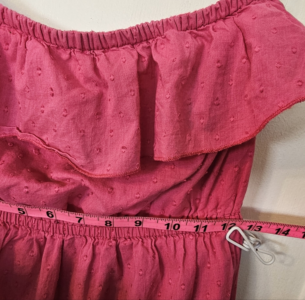 Strapless Ruffle Hi-Lo Dress - Picture 4 of 10